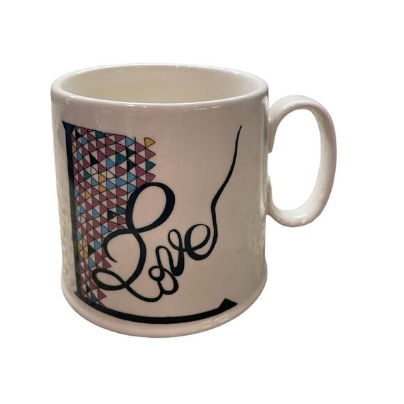 Anthropologie Multicolor Love Mug - Picture 3 of 4